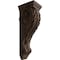 Ekena Millwork 6 1/2"W x 8"D x 22"H Small Jumbo Acanthus Wood Corbel, Walnut CORW07X08X22ACWA - alternate 1